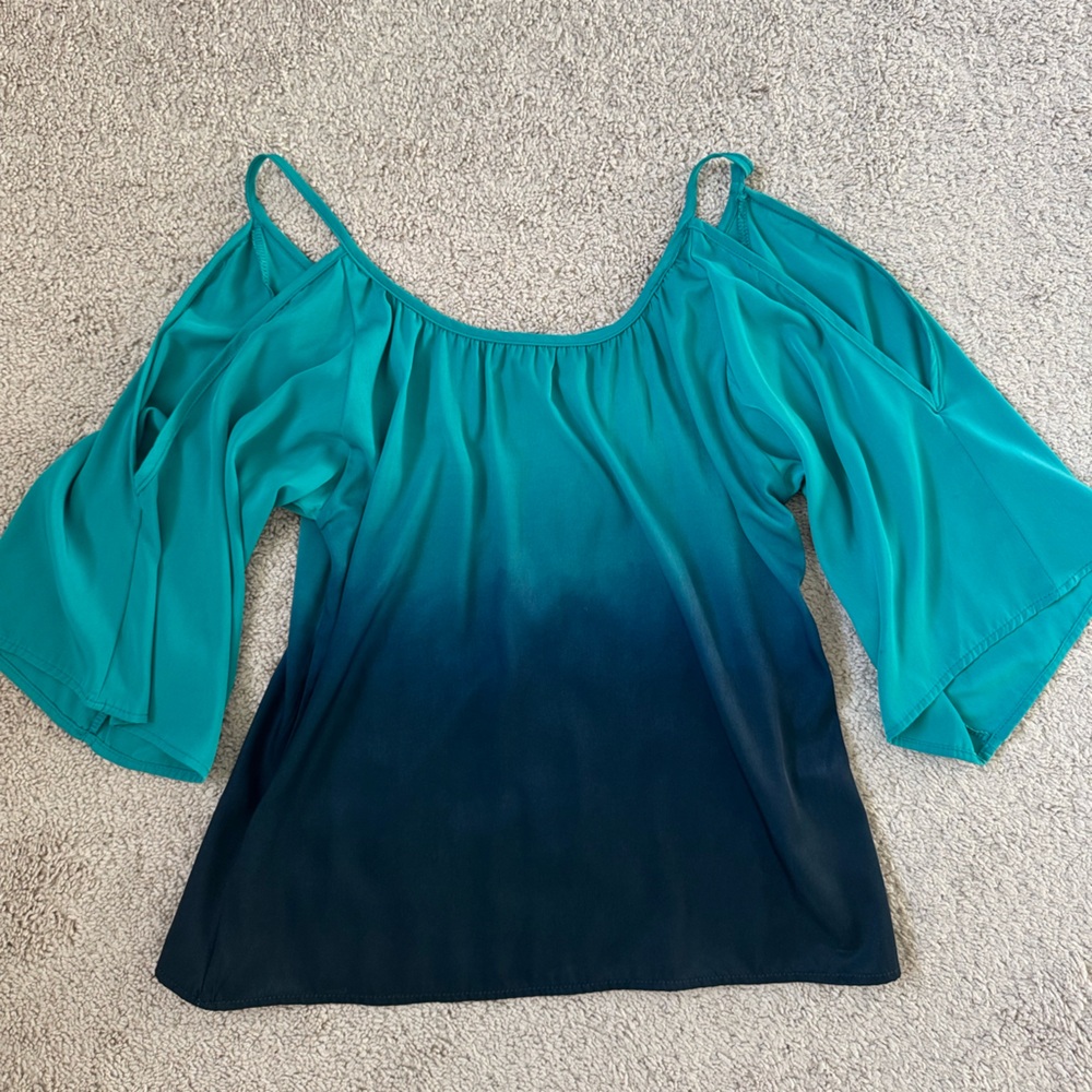Vintage Havana ombré Blouse